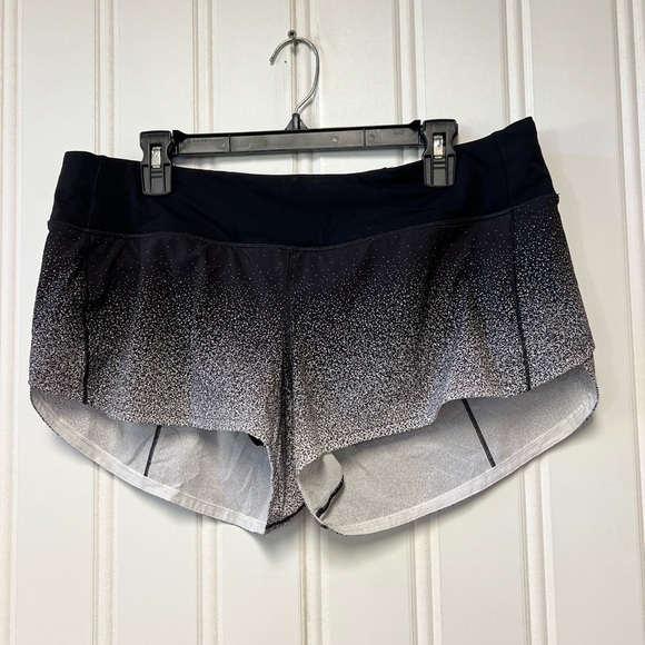 lululemon athletica Pants - Lululemon Athletica Black and Gray Ombre Athletic Shorts